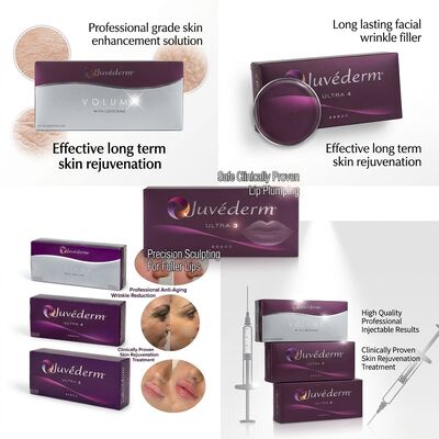 Juvederm Perioral Line Filler Hyaluronic Acid Dermal Filler for Smoker Lines Koreksi Kontur Bibir