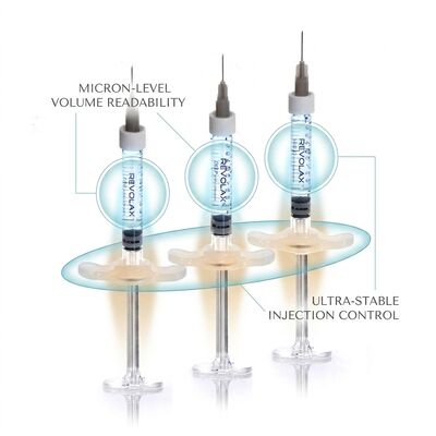 Revolax Deep Lip Filler Monophasic Cross-Linked Hyaluronic Acid Dermal Filler 1.1ml untuk Lip Augmentation