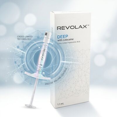 Revolax Deep Marionette Line Filler Monophasic Hyaluronic Acid Dermal Filler 1.1ml untuk koreksi sudut mulut