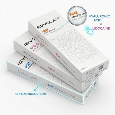 Revolax Deep Marionette Line Filler Monophasic Hyaluronic Acid Dermal Filler 1.1ml untuk koreksi sudut mulut