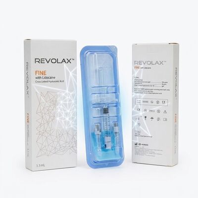 Revolax Sub-Q Full Face Filler Monophasic Asam Hialuronat Filler Dermal 1.1ml untuk Restorasi Volume Wajah