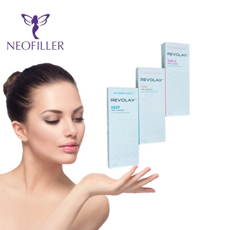 Sub Q Cross Linked Revolax Dermal Cross Linked Filler Ha Filler Injeksi 1.1ml