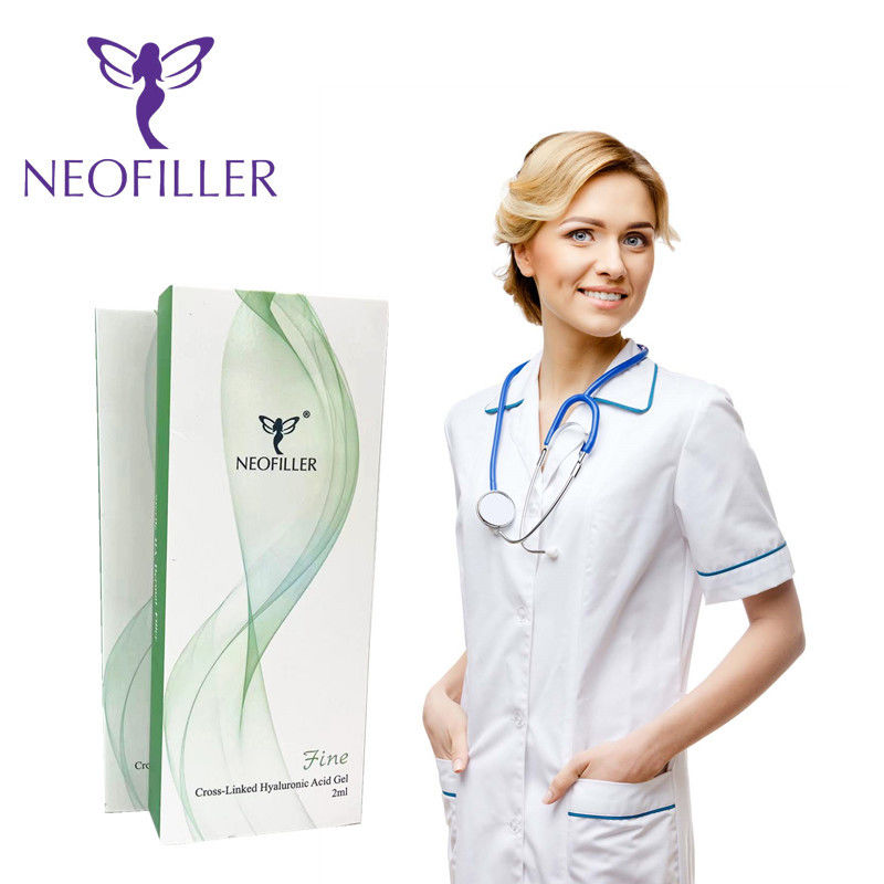 Chin Anti Aging Hyaluronic Acid Dermal Filler Dahi Hidung Anti Kerut 24 Mg/Ml