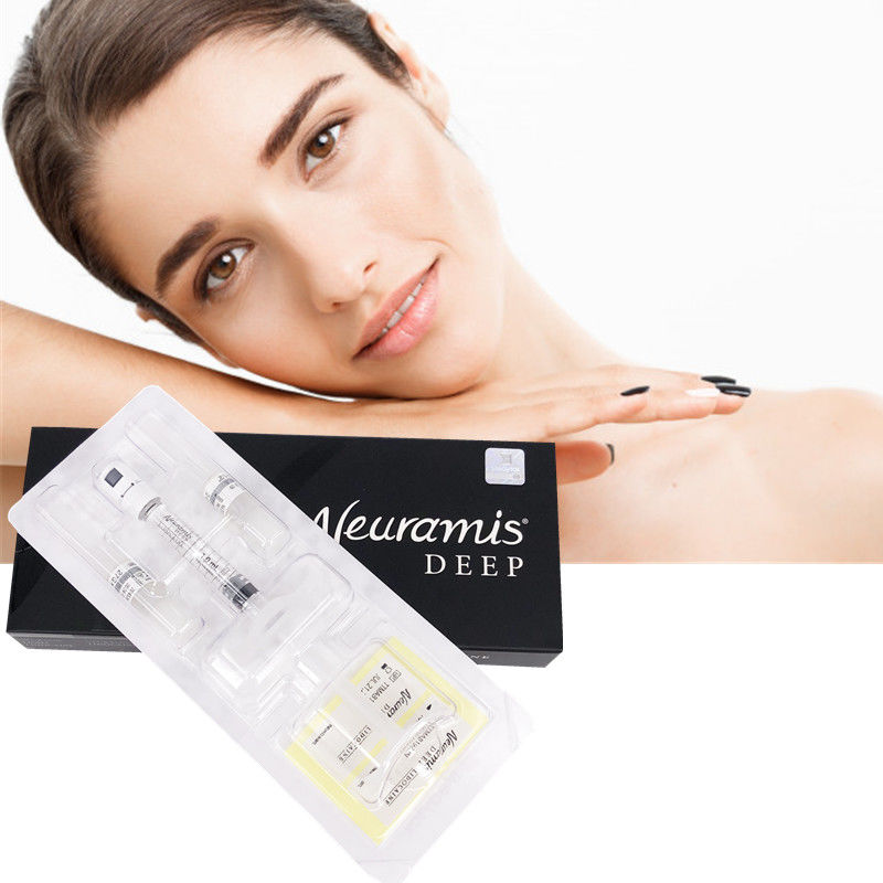 Salon Kecantikan Anti Penuaan Suntikan Asam Hyaluronic Dahi Neuramis Filler Untuk Bibir
