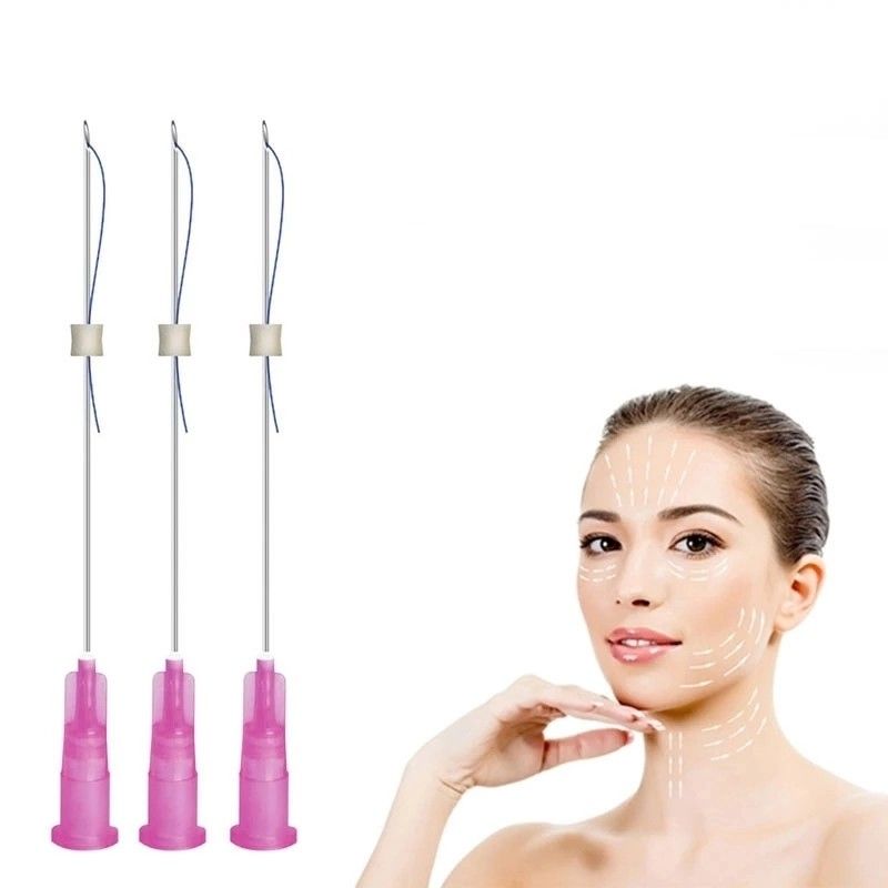 PCL Pdo Pengangkatan Alis Wajah Threading Pengangkatan Wajah 4d 6d Mono Screw 30G 25MM