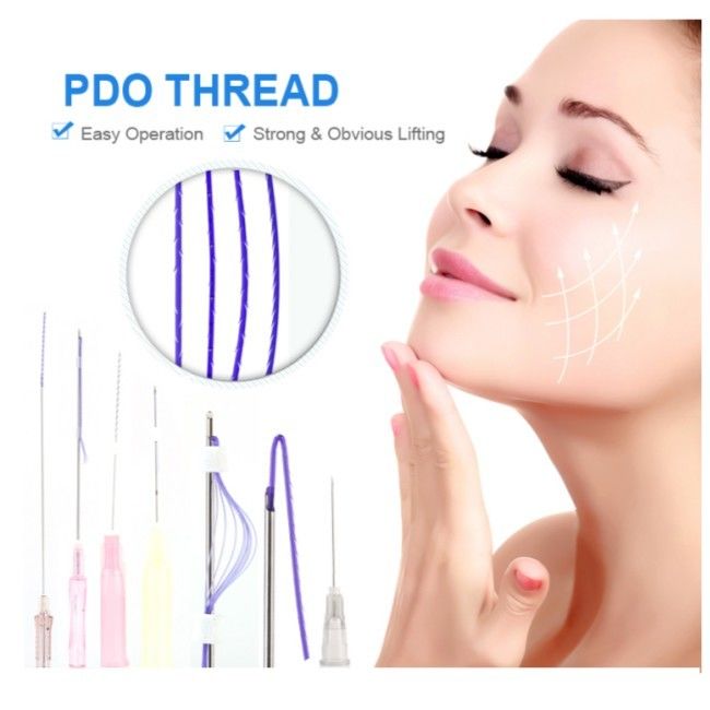 3D 4D 6D PDO Angkat Benang Injeksi Benang Hidung Facelift Mono Tornado Screw