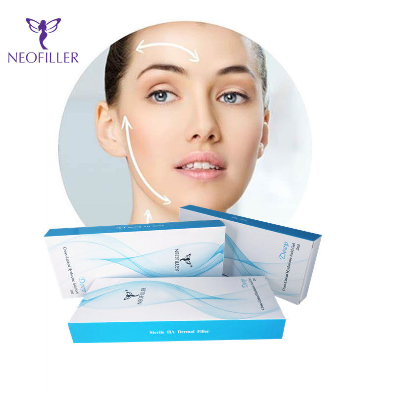 24mg/ml Hyaluronic Acid Dermal Filler Dalam Siring Steril Untuk Penyimpanan Pada Suhu Kamar