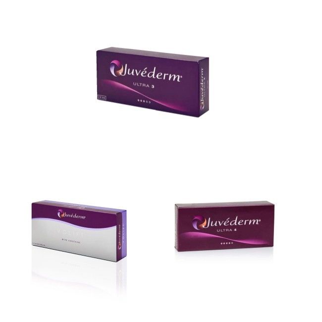 Asam Hyaluronic Juvederm Filler Kulit Untuk Wajah Dengan 6 - 9 Bulan Durasi Efek