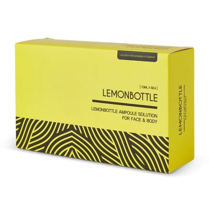 Lemon Bottle Ultimate Lipolysis Solution Untuk Pengurangan Lemak 10ml*5 Botol Formula Konsentrasi Tinggi