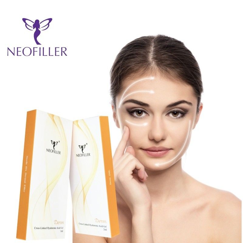 Neofiller Hipodermal Facial Dermal Filler Cross Linked 24mg/ml Konsentrasi 9-12 Bulan Umur panjang