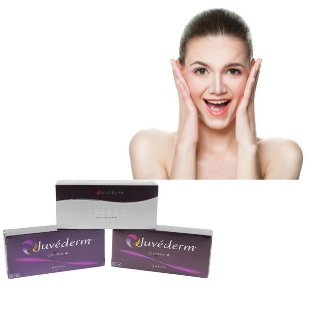 Gel Hyaluronic Acid yang tahan lama untuk pengisi kulit untuk hasil keriput dan garis yang halus