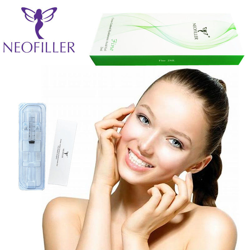Neofiller Filler Dermal Hyaluronic Acid Transparan Untuk Suntikan Wajah Dengan Umur Panjang 9-12 Bulan