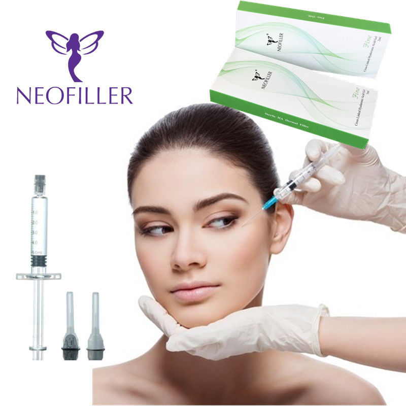 Suntikan Asam Hyaluronic untuk Wajah Transparan Aman untuk Semua Jenis Kulit