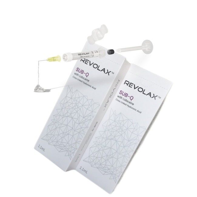 Wajah Revolax Filler Kulit Hyaluronic Asam tahan lama selama 6-12 bulan Keindahan alami