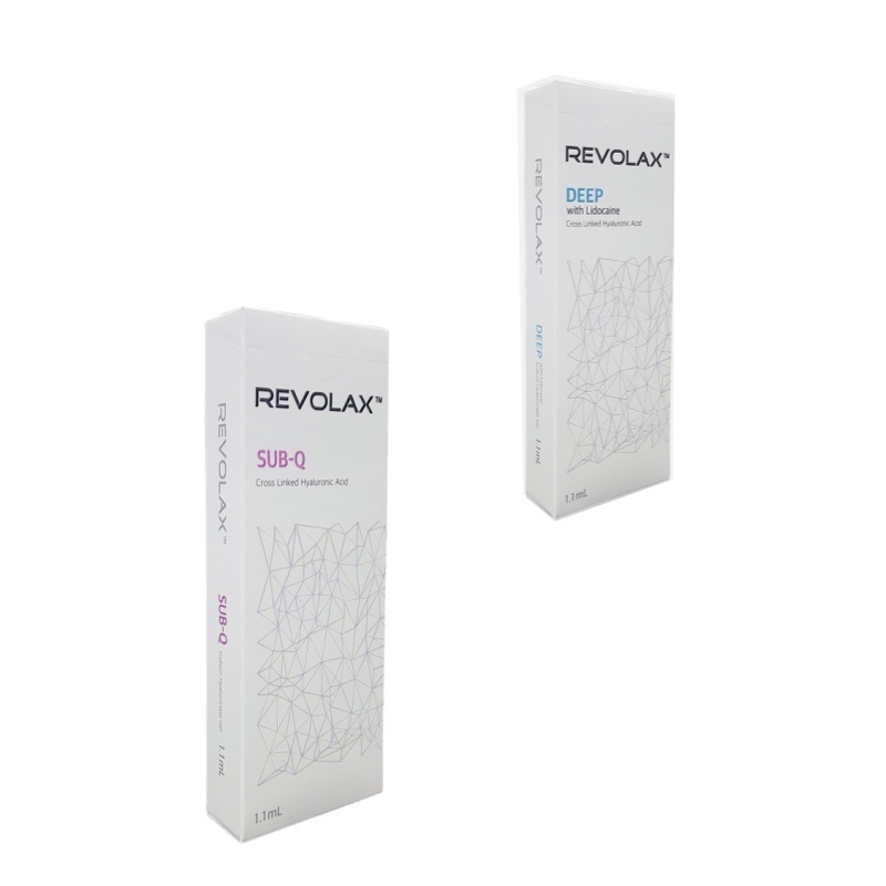 Revolax Dermal Filler dengan Bahan Asam Hyaluronic selama 6-12 Bulan Efek dan 2 Tahun Umur