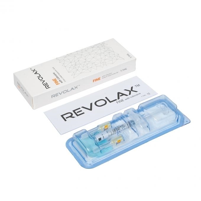 Revolax Dermal Filler Filler Hyaluronic Acid dengan Durasi 6-12 Bulan HA yang Terhubung Saling dan Tidak Berasal dari Hewan