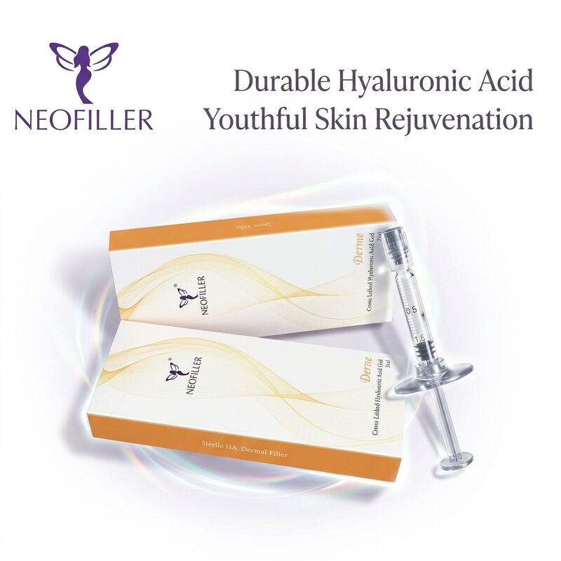 Neofiller Cross-linked Hyaluronic Acid Dermal Filler Injectable Gel Lip Enhancement Remaja Wajah Formula