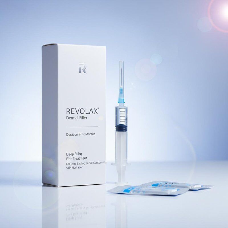 Durasi 9-12 Bulan Revolax Dermal Filler Perawatan Halus Subq Dalam untuk Kontur Wajah dan Hidrasi Kulit Tahan Lama