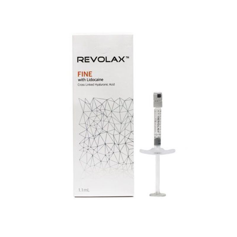 Filler Dermal Revolax yang halus dan elastis Filler Dermal yang terikat secara silang Ideal untuk volume wajah dan perawatan keriput yang tahan lama