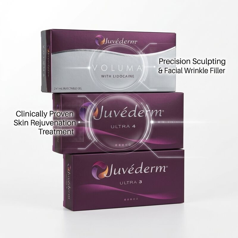 Juvederm Perioral Line Filler Hyaluronic Acid Dermal Filler for Smoker Lines Koreksi Kontur Bibir